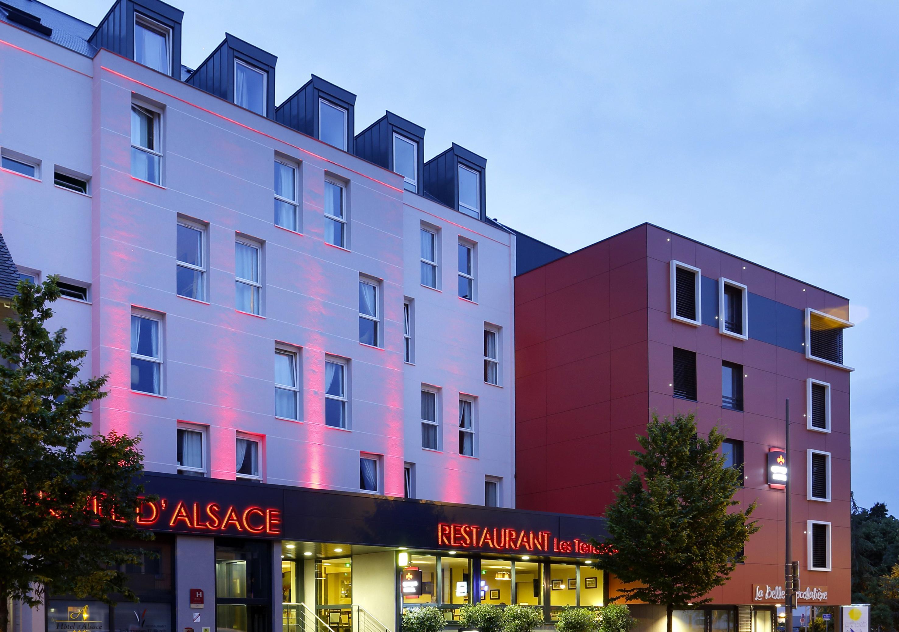 The Originals Boutique, Hotel D'Alsace, Strasbourg Sud Illkirch-Graffenstaden Exterior foto